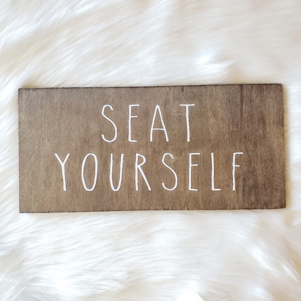 Seat Yourself Bathroom Decor